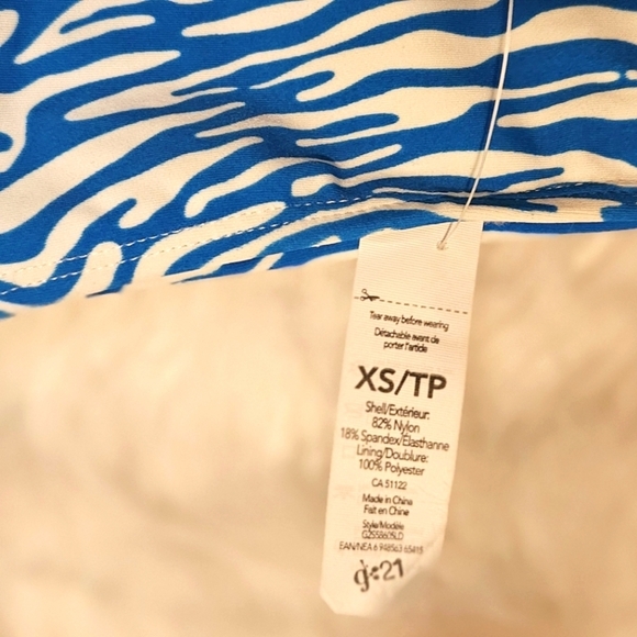 Zebra Print Flirty String Bikini Bottoms - Picture 3 of 4